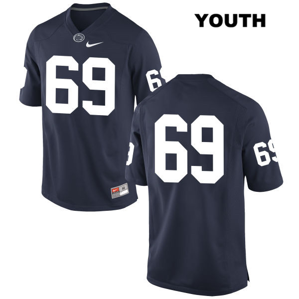 NCAA Nike Youth Penn State Nittany Lions C.J. Thorpe #69 College Football Authentic No Name Navy Stitched Jersey JNR2698NN